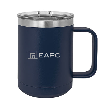 EAPC505. Polar Camel 15 oz. Vacuum Insulated Mug with Slider Lid