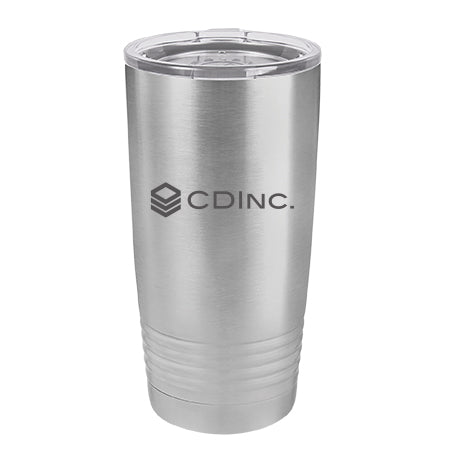 EAPC506. Polar Camel 20 oz. Ringneck Vacuum Insulated Tumbler w/Clear Lid