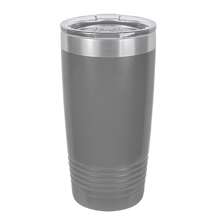 EAPC506. Polar Camel 20 oz. Ringneck Vacuum Insulated Tumbler w/Clear Lid