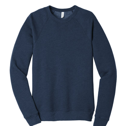 VC302.  BELLA+CANVAS ® Unisex Sponge Fleece Raglan Sweatshirt