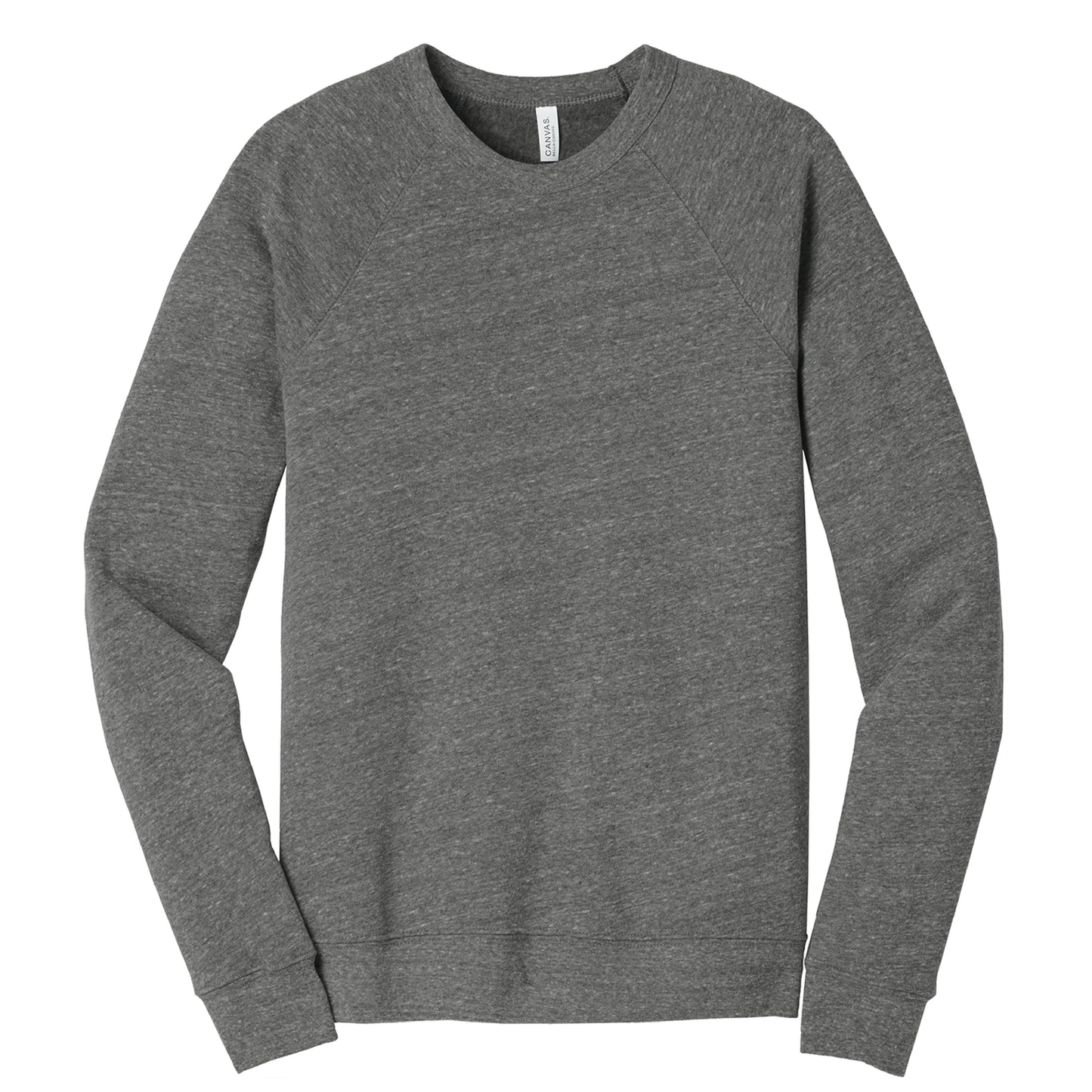 VC302.  BELLA+CANVAS ® Unisex Sponge Fleece Raglan Sweatshirt