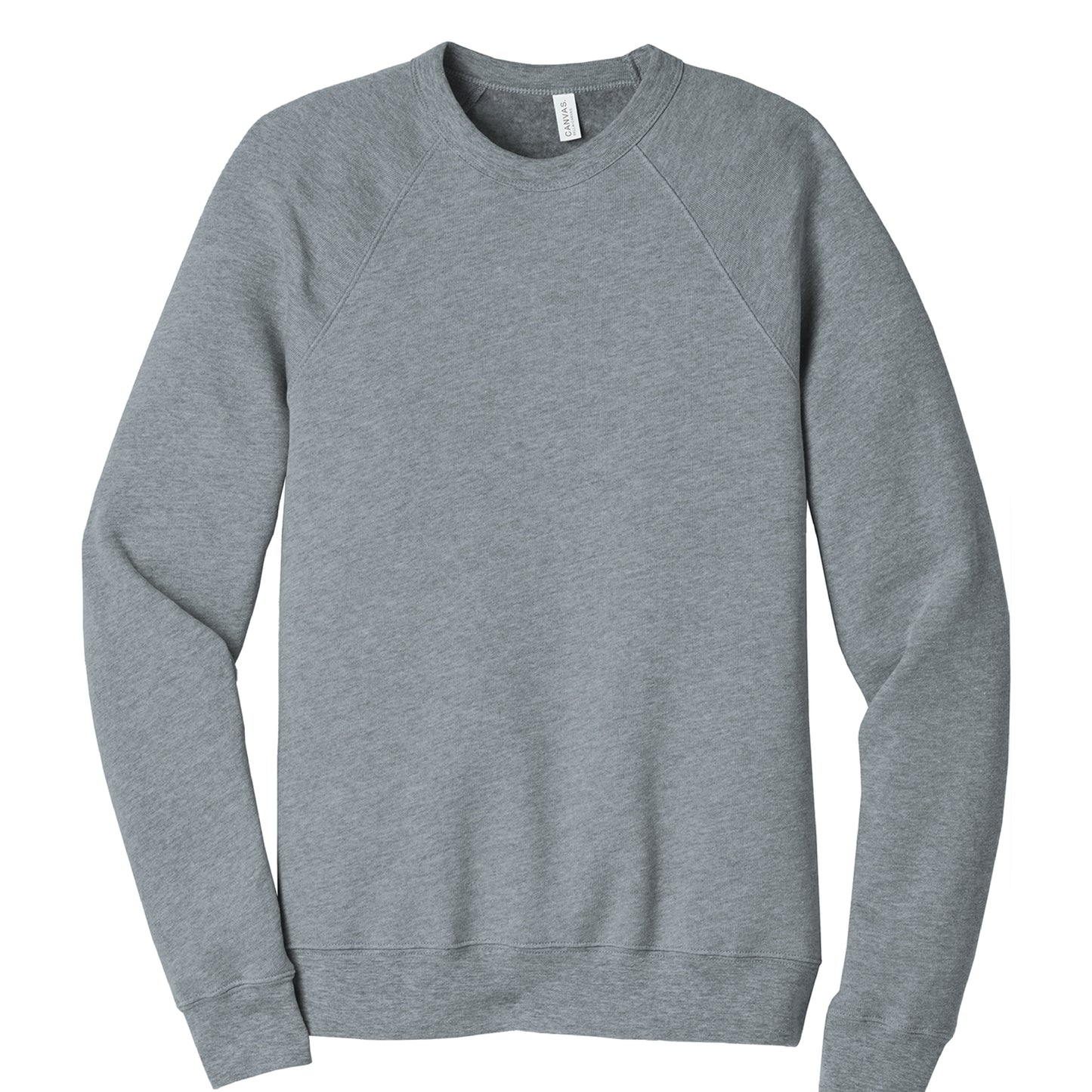 VC302.  BELLA+CANVAS ® Unisex Sponge Fleece Raglan Sweatshirt