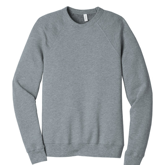 VC302.  BELLA+CANVAS ® Unisex Sponge Fleece Raglan Sweatshirt