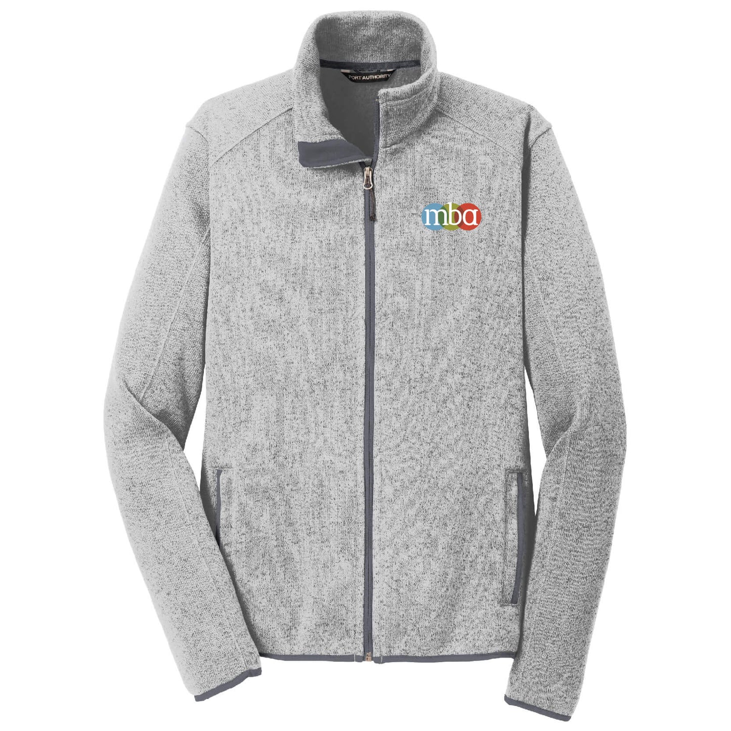 MBA100. Port Authority® Sweater Fleece Jacket