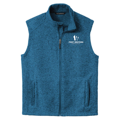 FWB107. Port Authority ® Sweater Fleece Vest