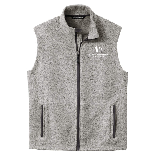 FWB107. Port Authority ® Sweater Fleece Vest