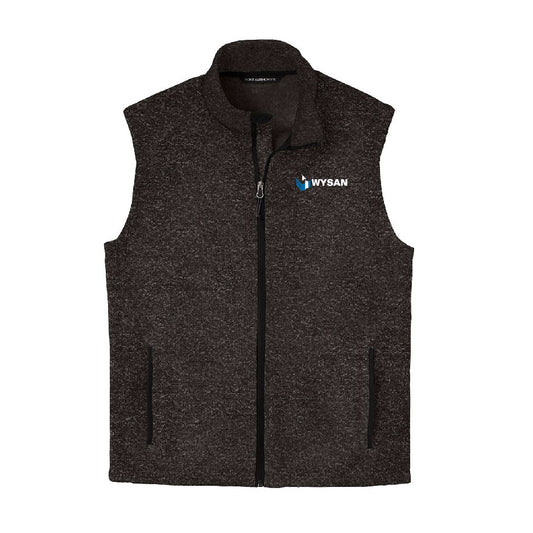 WYS219. Port Authority Sweater Fleece Vest