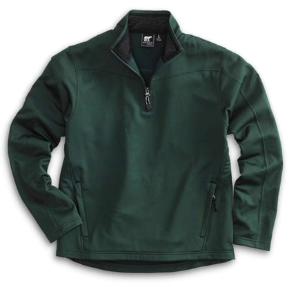 RDOT238. White Bear 1/4-Zip Performance Pullover