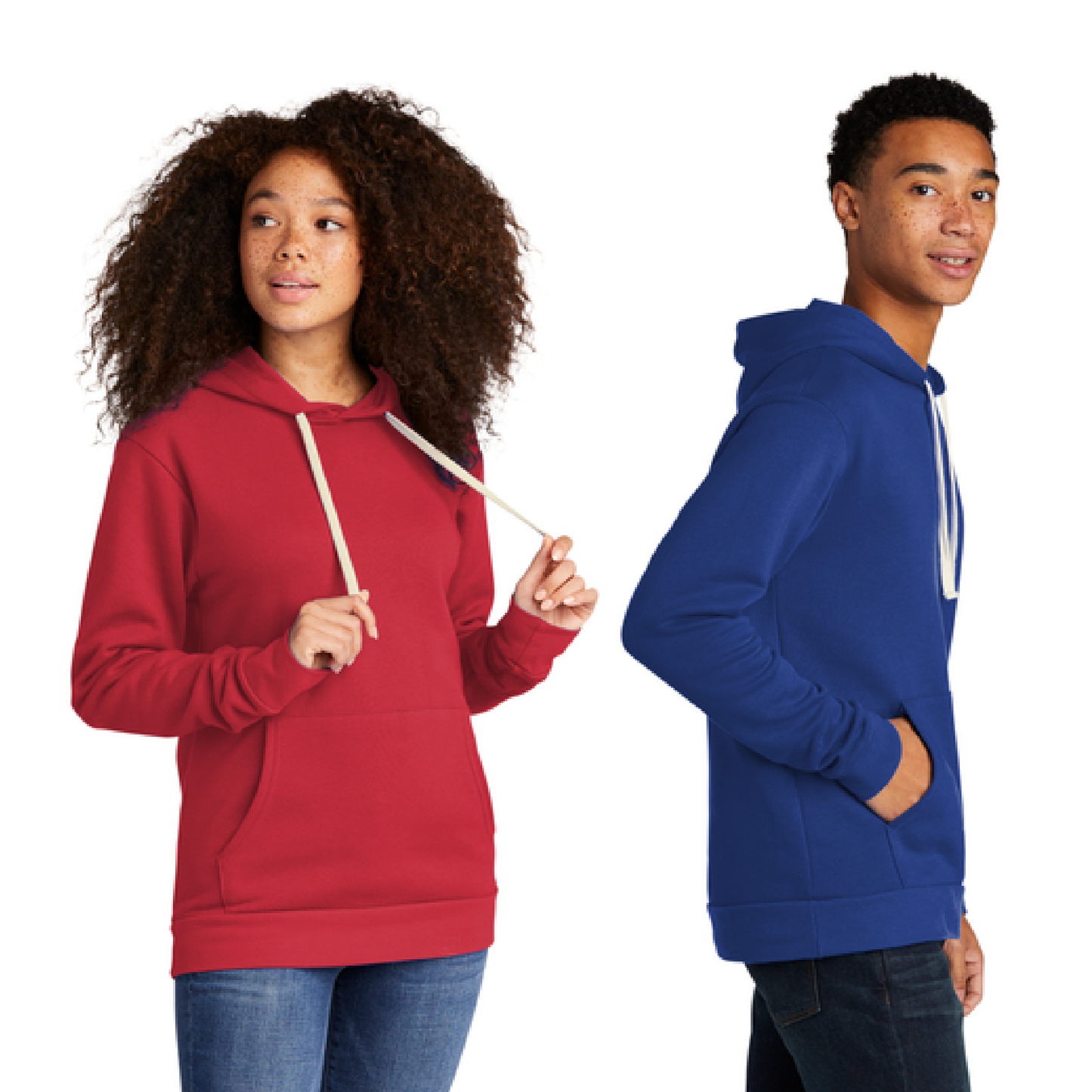 GSL310. Next Level Apparel Unisex SantaCruz Pullover Hooded Sweatshirt