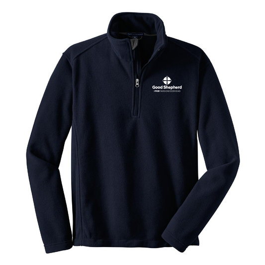 GSL200. Port Authority Fleece 1/4-Zip Pullover (True Navy)