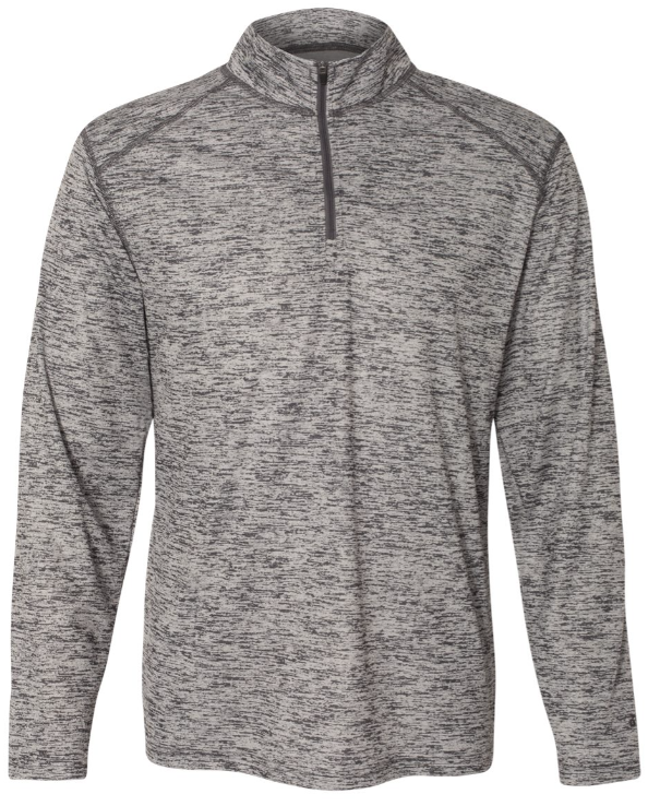 VFSC206. Men's Badger Tonal Blend 1/4-Zip Pullover