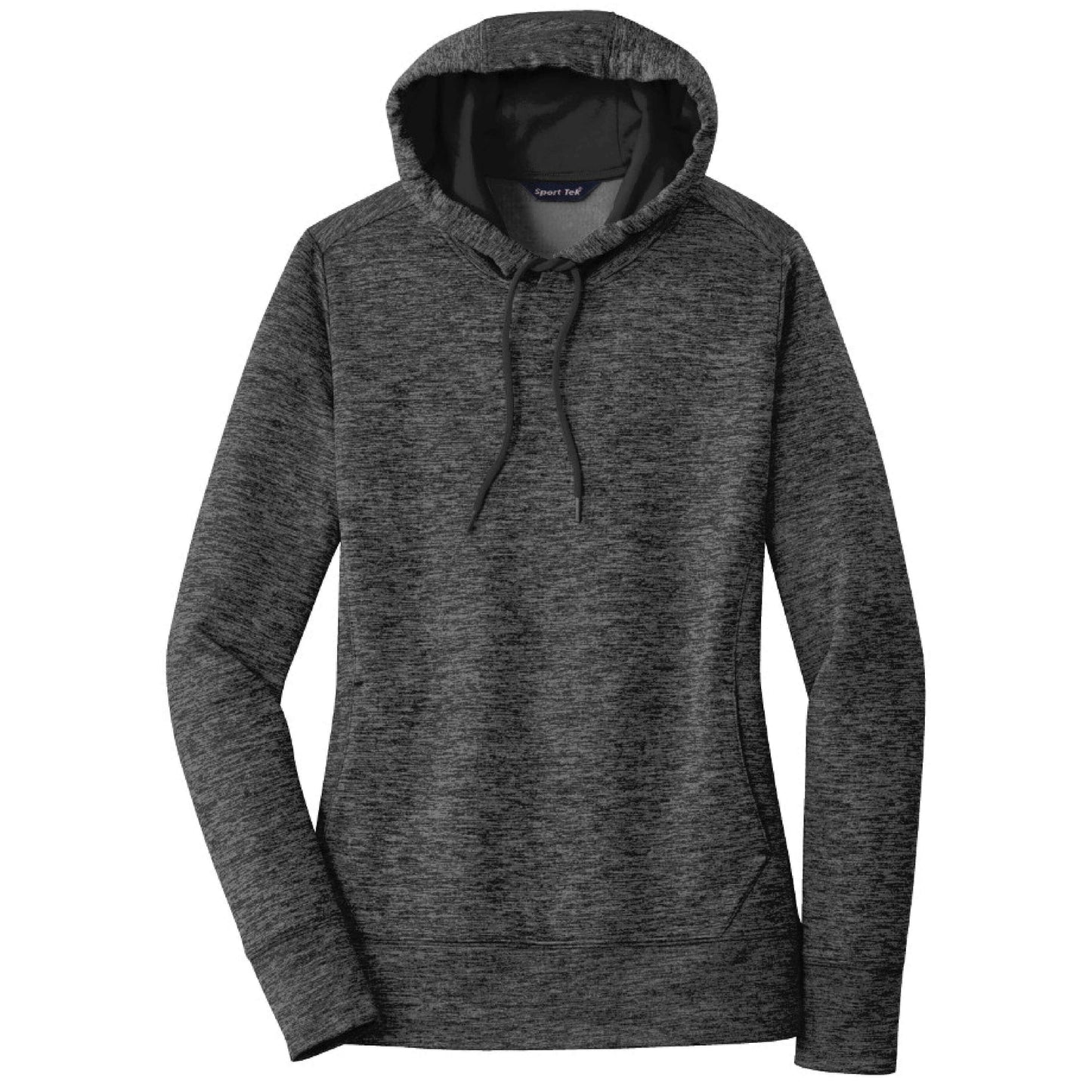 CAPLP106. Ladies PosiCharge® Electric Heather Fleece Hooded Pullover