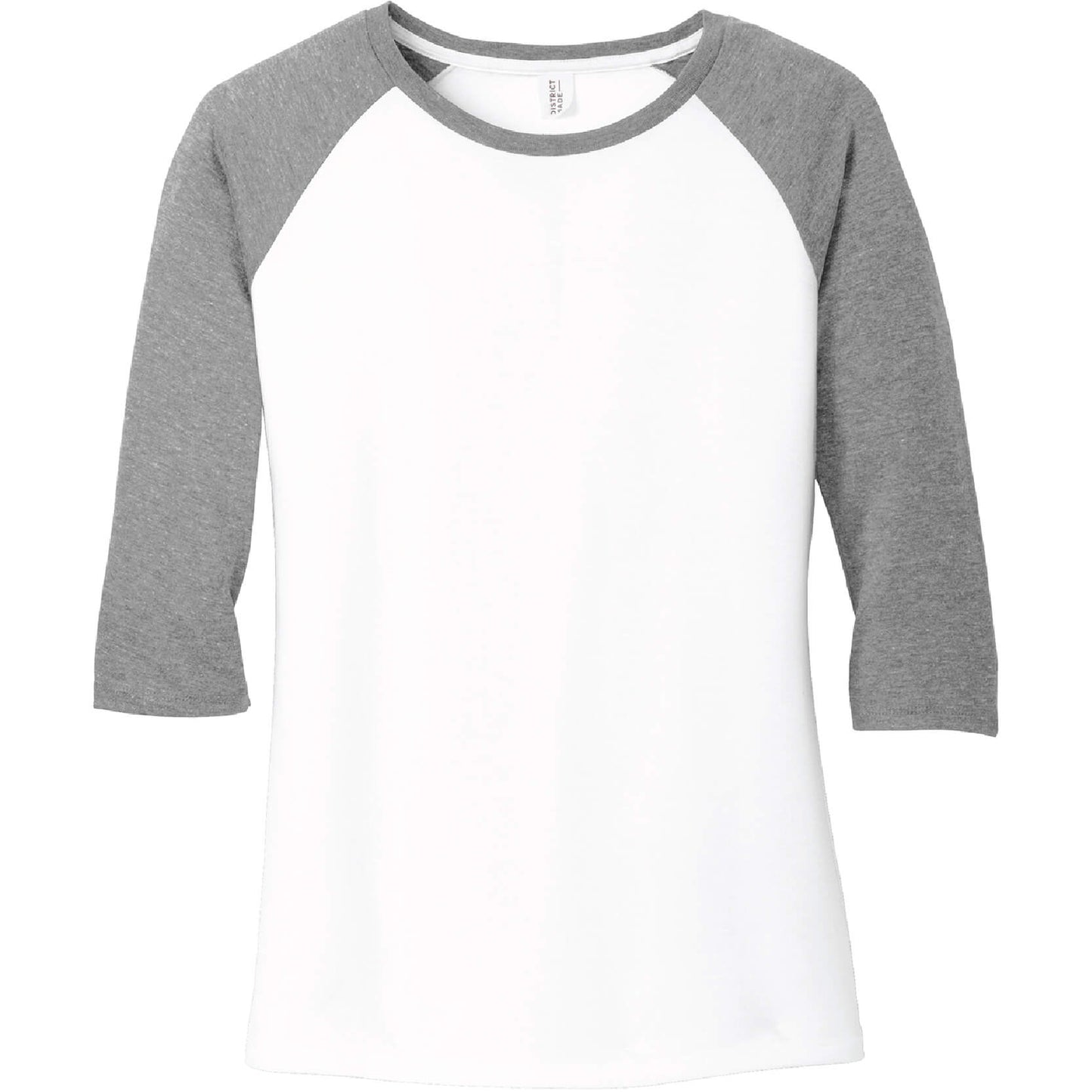 GC219. Women’s District® Perfect Tri ® 3/4-Sleeve Raglan