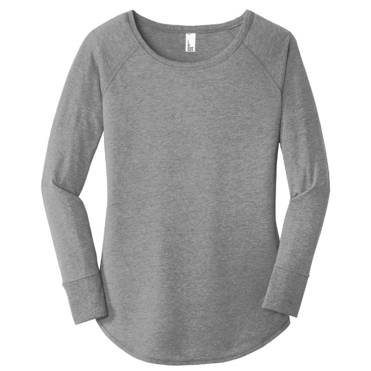 MPM223. District ® Ladies' Perfect Tri ® Long Sleeve Tunic Tee