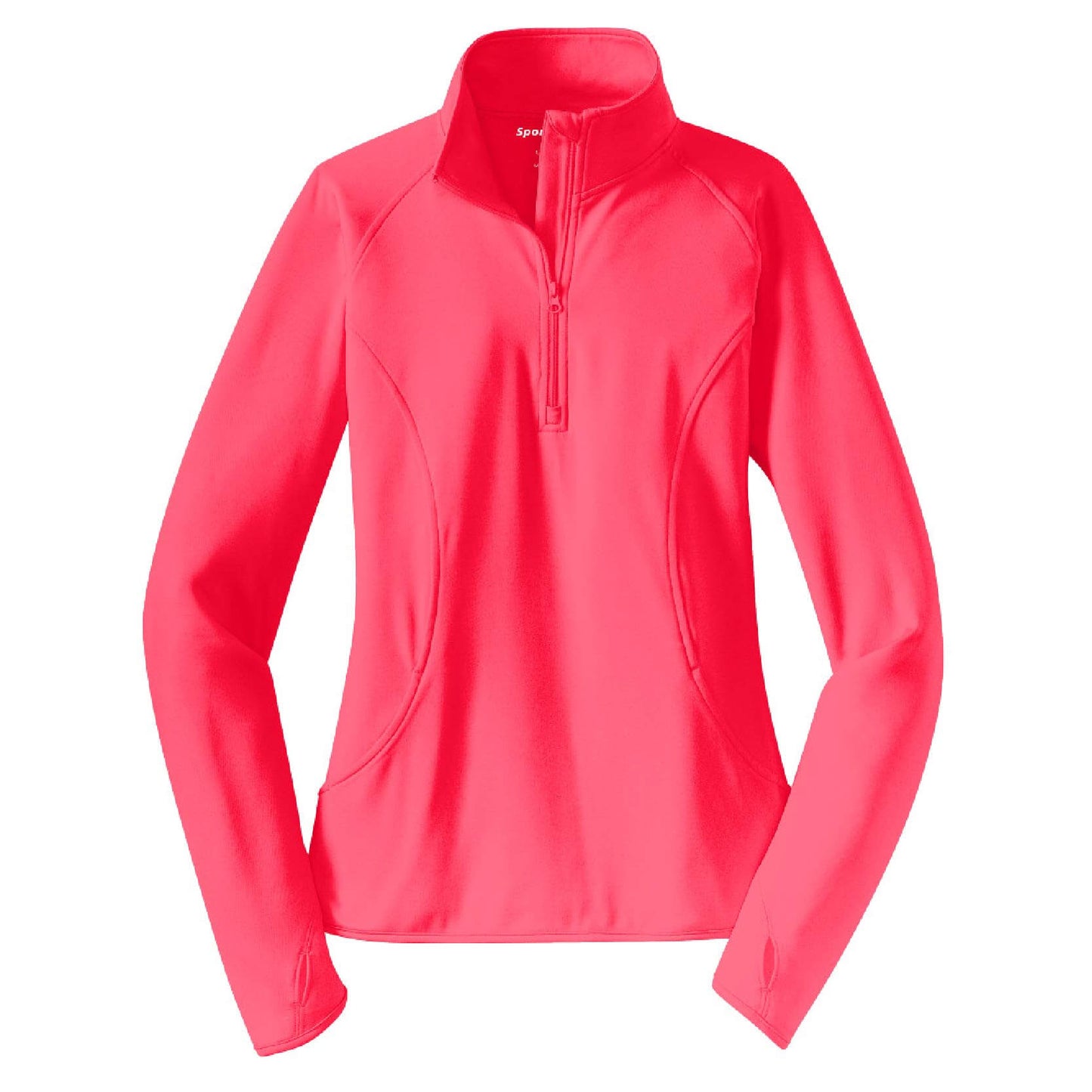 CAPLP104. Ladies Sport-Wick® Stretch 1/2-Zip Pullover