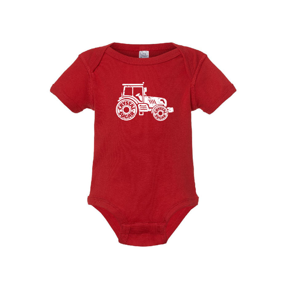 ACS401. Infant Tractor Onesie