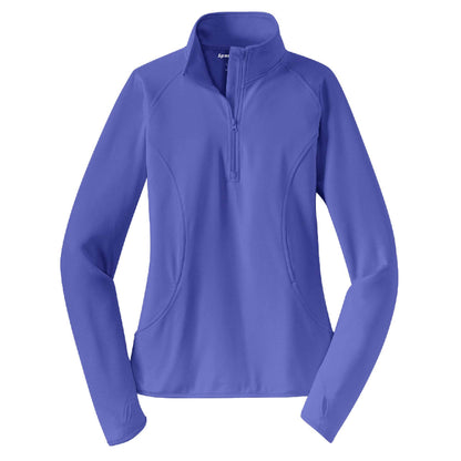CAPLP104. Ladies Sport-Wick® Stretch 1/2-Zip Pullover