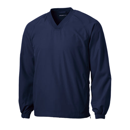 CC103. Men's Sport-Tek®V-Neck Raglan Wind Shirt
