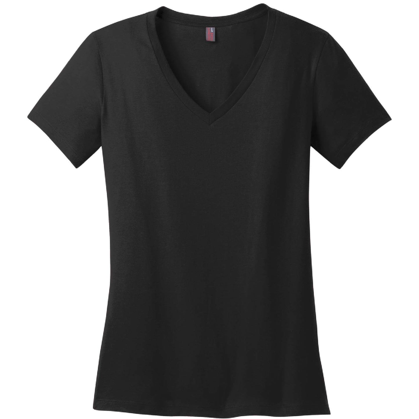 KM202. Ladies' Perfect Weight V-Neck Tee