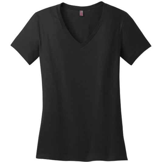 KM202. Ladies' Perfect Weight V-Neck Tee