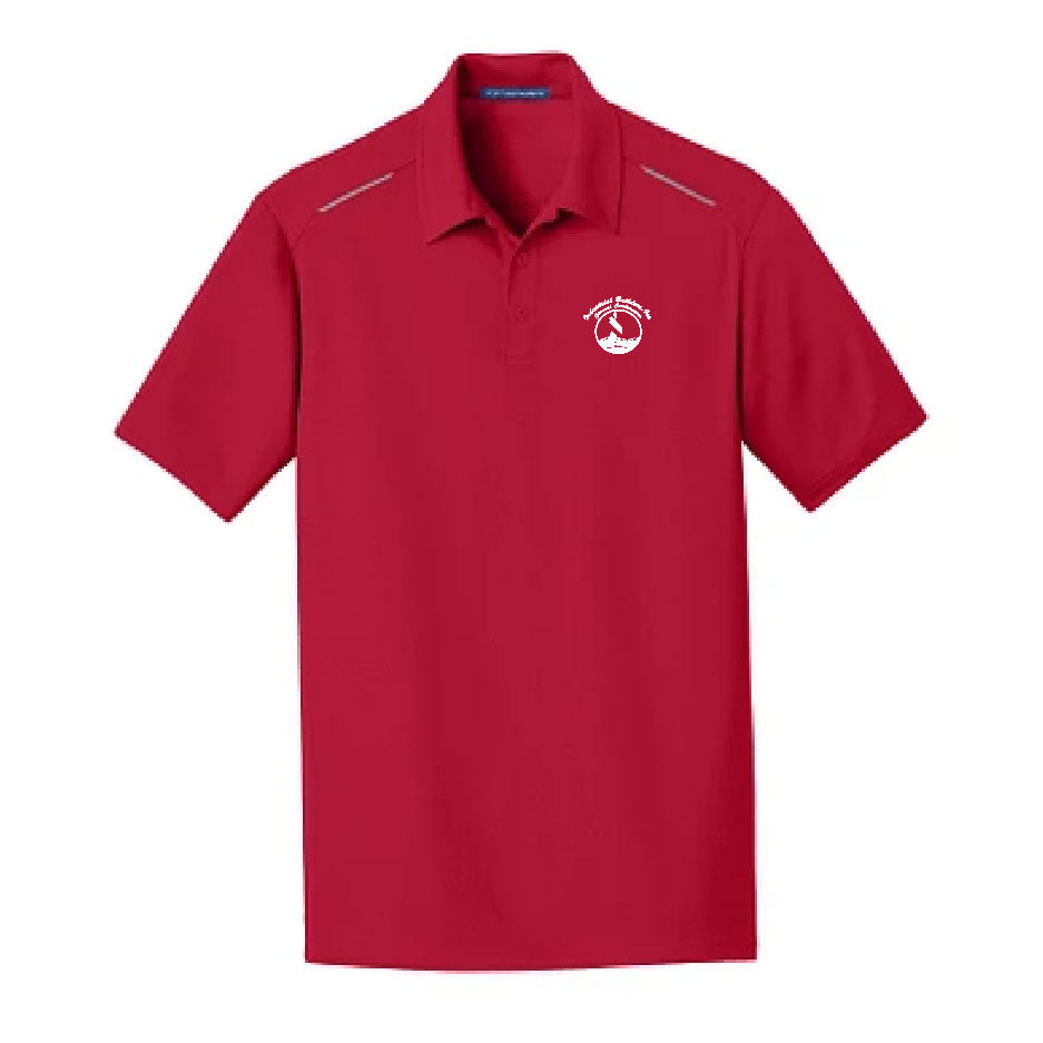 IBI202. Men’s Port Authority Pinpoint Mesh Polo
