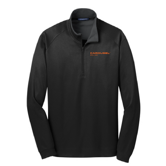CO204. Port Authority® Vertical Texture 1/4-Zip Pullover