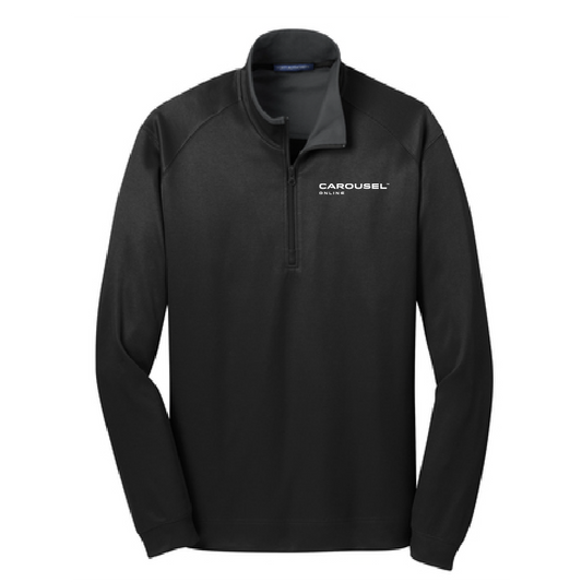 CO204. Port Authority® Vertical Texture 1/4-Zip Pullover