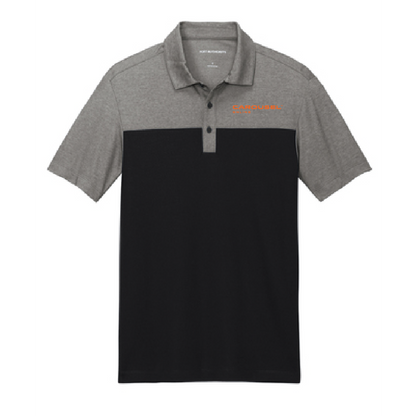 CO202. Port Authority® Fine Pique Blend Blocked Polo