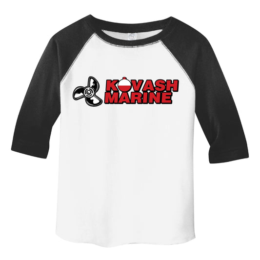 KM401. Toddler Raglan Baseball Tee