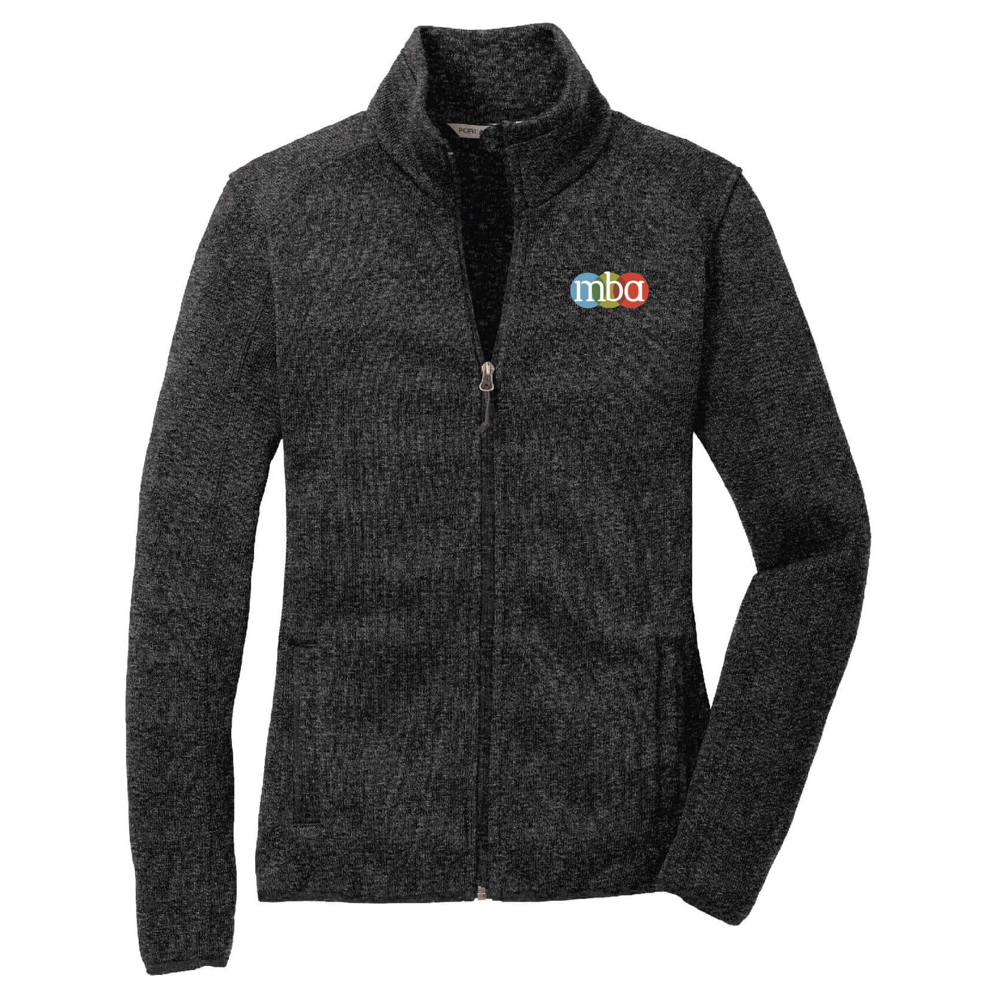 MBA200. Port Authority Sweater Fleece Jacket