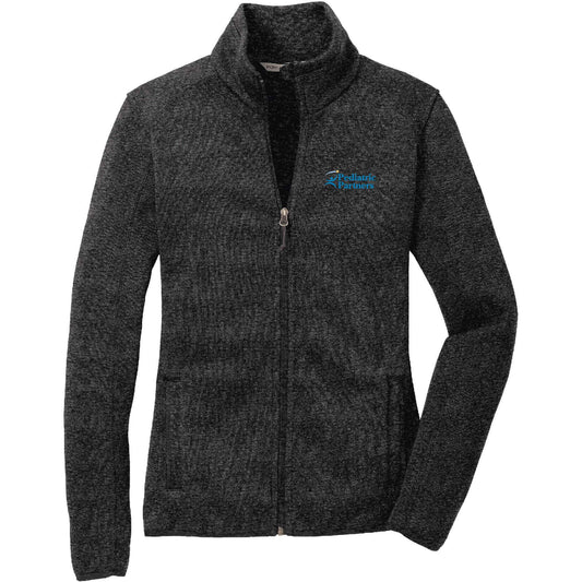 PP120. Port Authority® Ladies Sweater Fleece Jacket