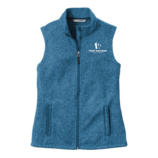 FWB207. Port Authority ® Sweater Fleece Vest