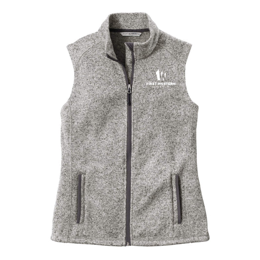 FWB207. Port Authority ® Sweater Fleece Vest