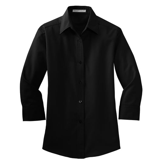 BWW216. Port Authority® Ladies 3/4-Sleeve Easy Care Shirt