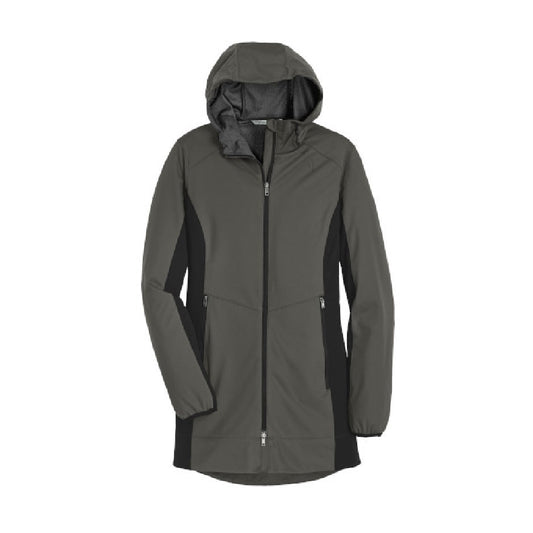 HRRV112. Port Authority® Ladies Active Hooded Soft Shell Jacket