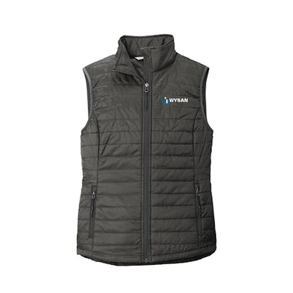 WYS116. Ladies Puffy Packable Vest