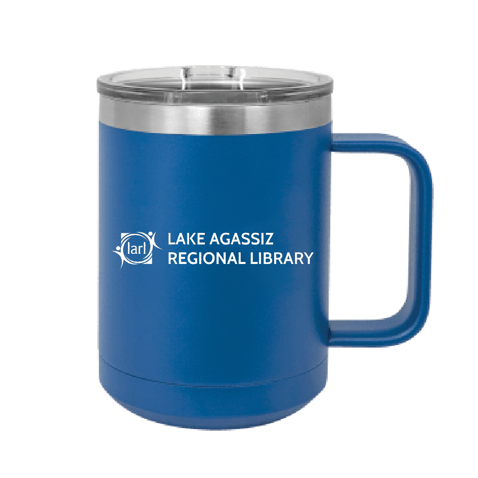 LAL502. Polar Camel 15 oz.Vacuum Insulated Mug with Slider Lid