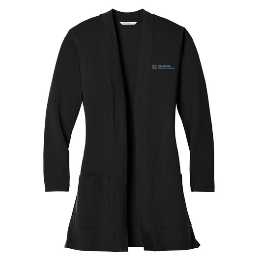 LAL101. Port Authority ® Ladies Concept Long Pocket Cardigan