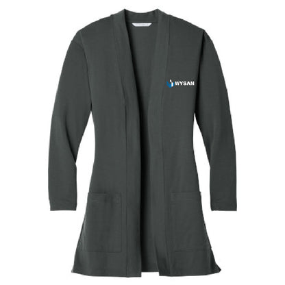 WYS103. Port Authority® Ladies Concept Long Pocket Cardigan