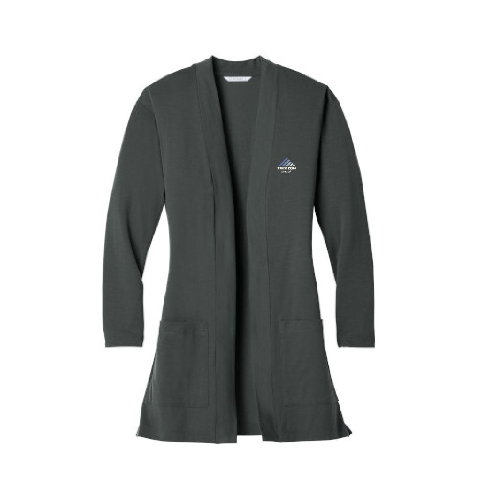 TRCN103. Port Authority® Ladies Concept Long Pocket Cardigan