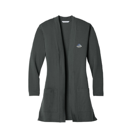 TRCN103. Port Authority® Ladies Concept Long Pocket Cardigan