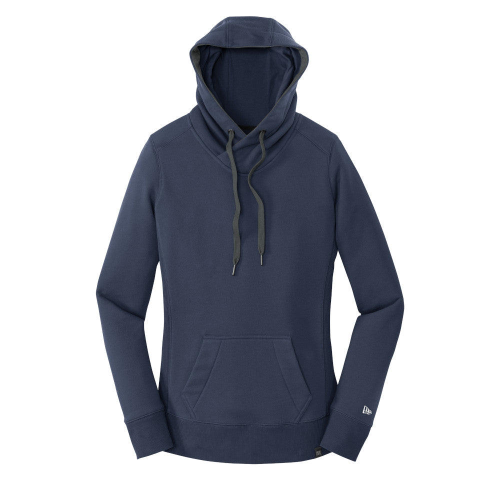 CC210. Women’s New Era® French Terry Pullover Hoodie