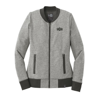 HI106. New Era  Ladies French Terry Baseball Full-Zip