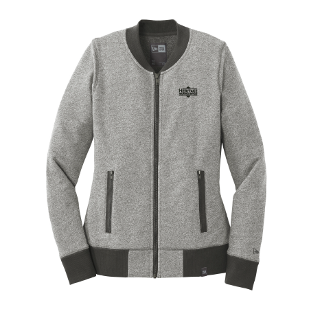 HI106. New Era  Ladies French Terry Baseball Full-Zip