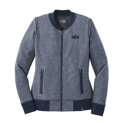 HI106. New Era  Ladies French Terry Baseball Full-Zip