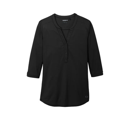 BWW202. OGIO ® Ladies Jewel Henley