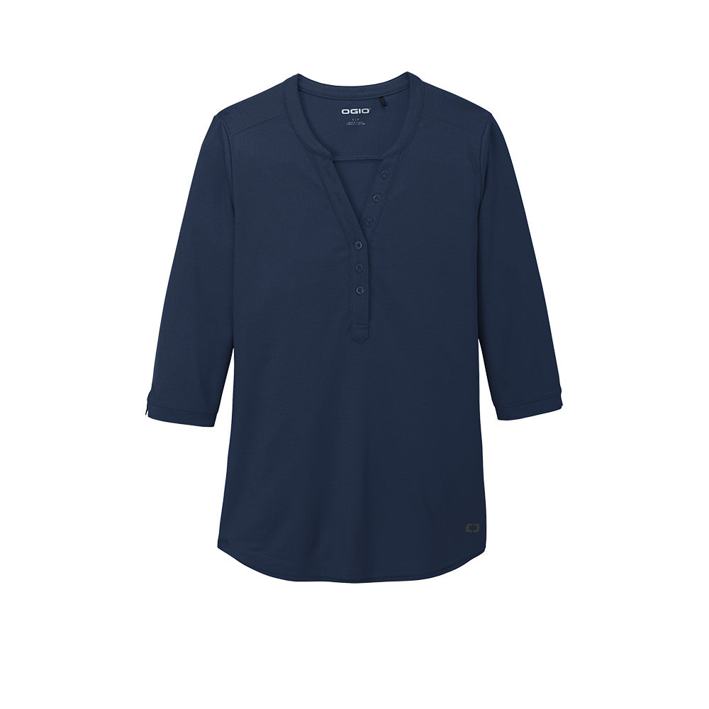 BWW202. OGIO ® Ladies Jewel Henley