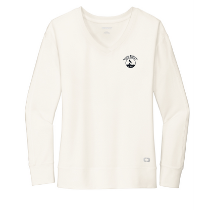 IBI119. OGIO® Ladies Luuma Flex Long Sleeve V-Neck