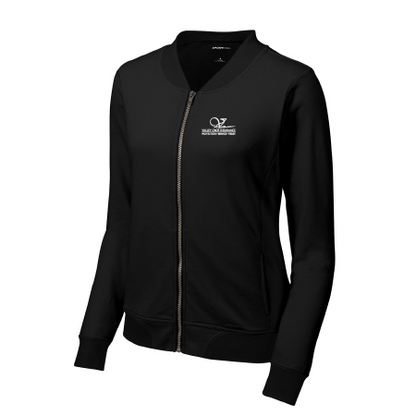 HI115. Sport-Tek Ladies Lightweight French Terry Bomber