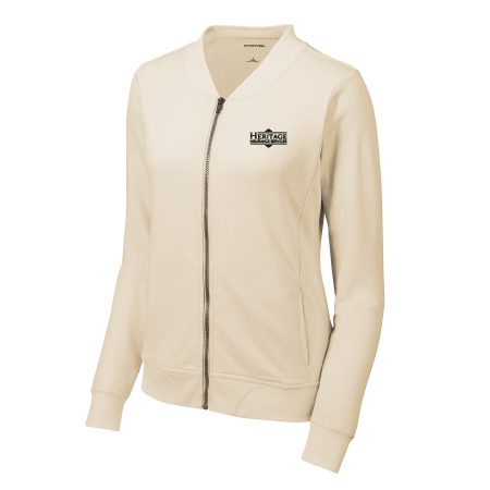 HI115. Sport-Tek Ladies Lightweight French Terry Bomber